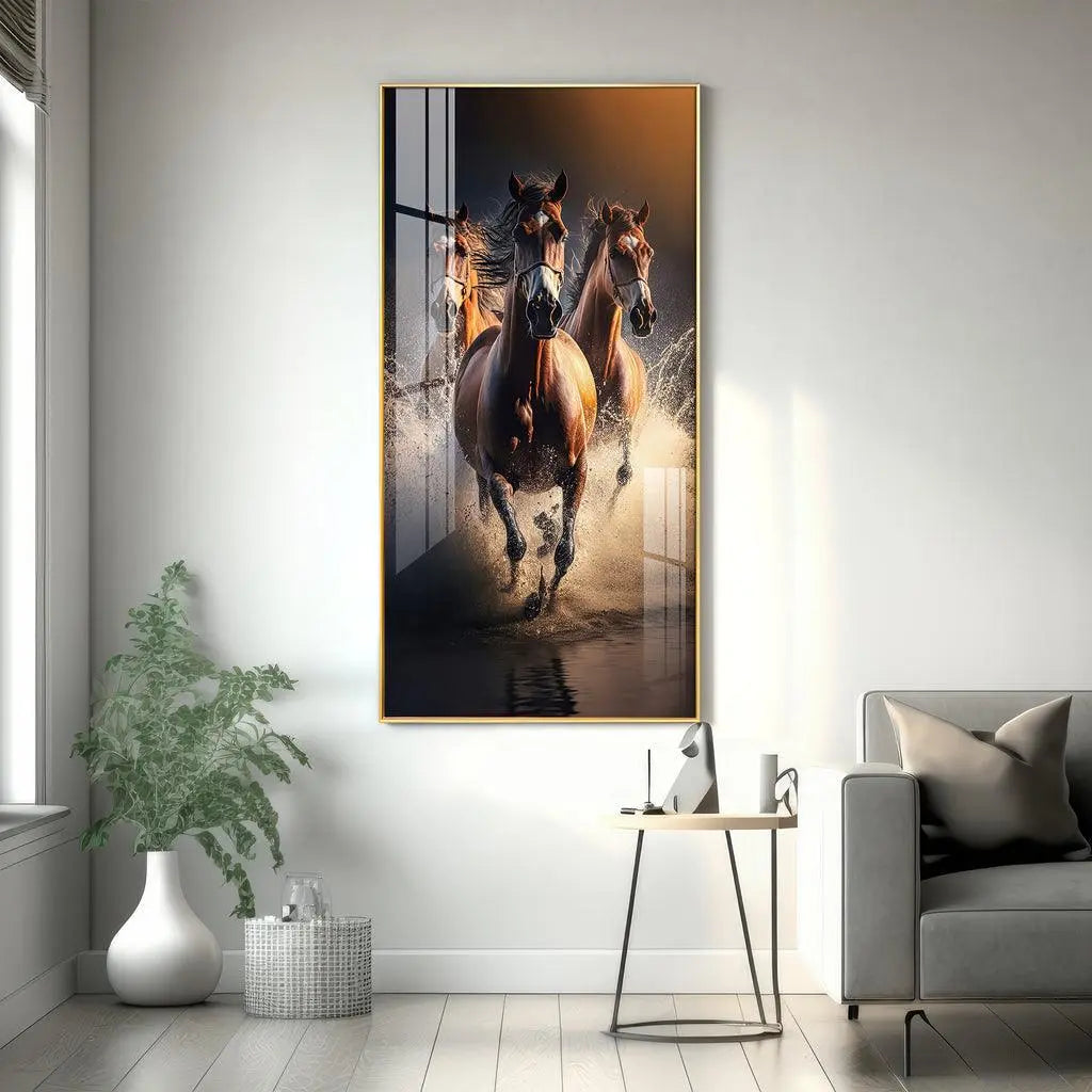 Elegant Premium Acrylic Wall Art Featuring Beauty With Wilderness - Decor Mantra 