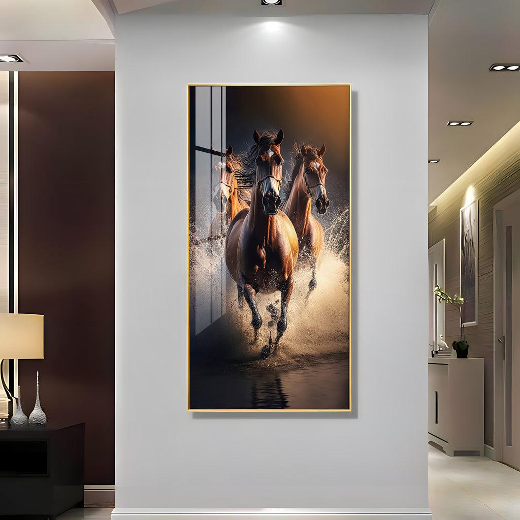 Elegant Premium Acrylic Wall Art Featuring Beauty With Wilderness - Decor Mantra 