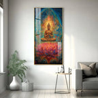 Artistic Positive Vibes Vertical Wall Art in Premium Acrylic - Decor Mantra 