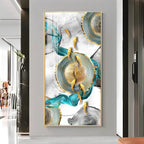 Elegant Vertical Wall Artwork in Premium Acrylic - Decor Mantra 