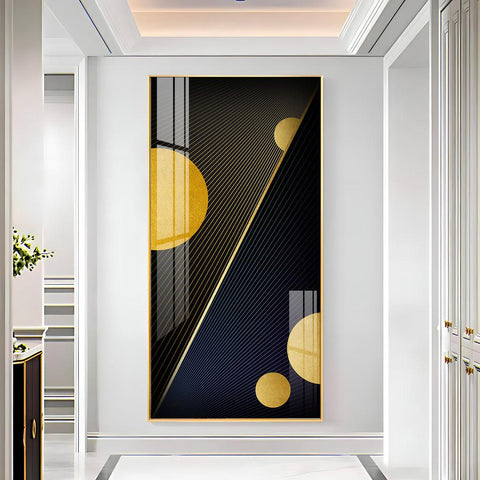 Home Digital Pattern Vertical Wall Art in Premium Acrylic - Decor Mantra 