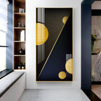 Home Digital Pattern Vertical Wall Art in Premium Acrylic - Decor Mantra 
