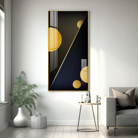 Home Digital Pattern Vertical Wall Art in Premium Acrylic - Decor Mantra 