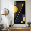 Home Digital Pattern Vertical Wall Art in Premium Acrylic - Decor Mantra 