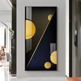 Home Digital Pattern Vertical Wall Art in Premium Acrylic - Decor Mantra 