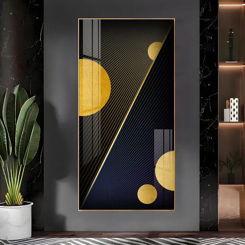 Home Digital Pattern Vertical Wall Art in Premium Acrylic - Decor Mantra 