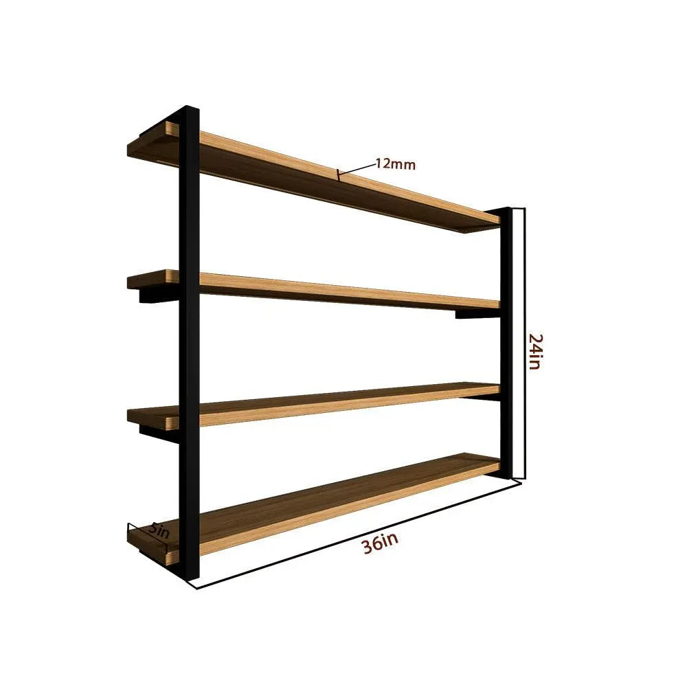 Backlit Wall Shelf Book Shelf In Contemporary Design - Decor Mantra 