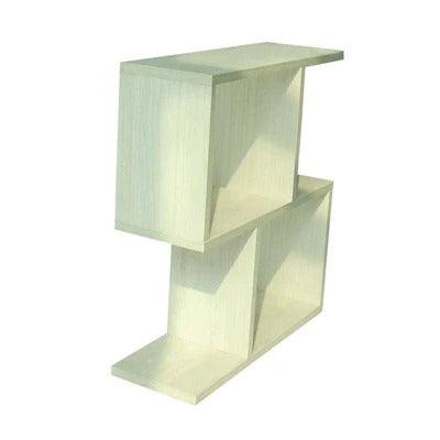 Decorative Shaped Designer Wooden Wall Mounted Shelf - Decor Mantra 