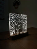 Couple Acrylic Night Lamp For Home/Bedroom/Gift (Copy) - Harshita Craft