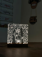 Love Couple acrylic 3D lamp Acrylic Night Lamp For Home/Bedroom/Gift - Harshita Craft