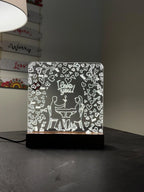 Love Couple acrylic 3D lamp Acrylic Night Lamp For Home/Bedroom/Gift - Harshita Craft
