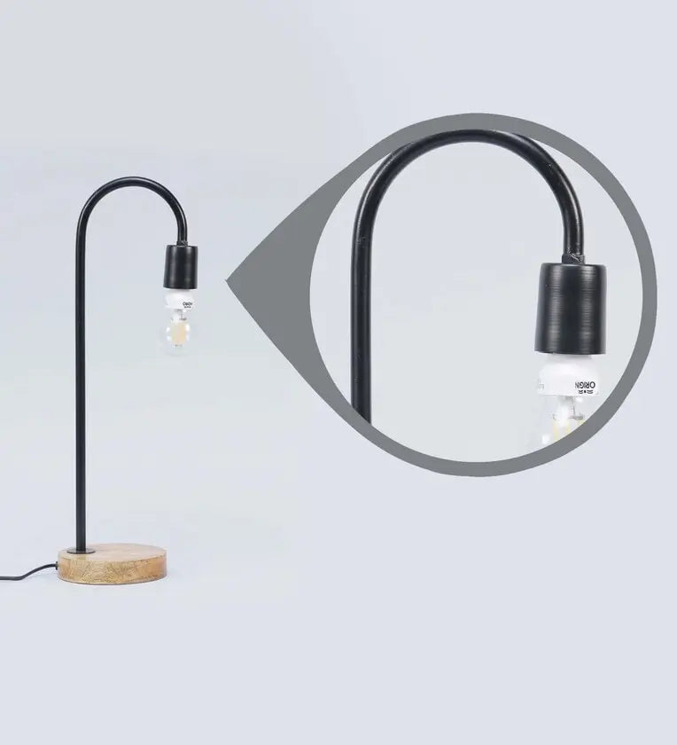 Transparent Shade Table Lamp with Glass Base DECORMANTRA