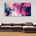 Abstract Color Dynamic Texture Background Premium Canvas Wall Painting