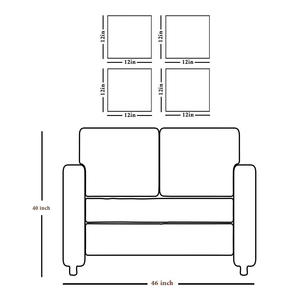 Ancient Arabic Wooden Design Mirror Wall Art Set of 4 - Decor Mantra 