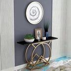 Modern Dream Arts Iron Frame Console Table - Decor Mantra 