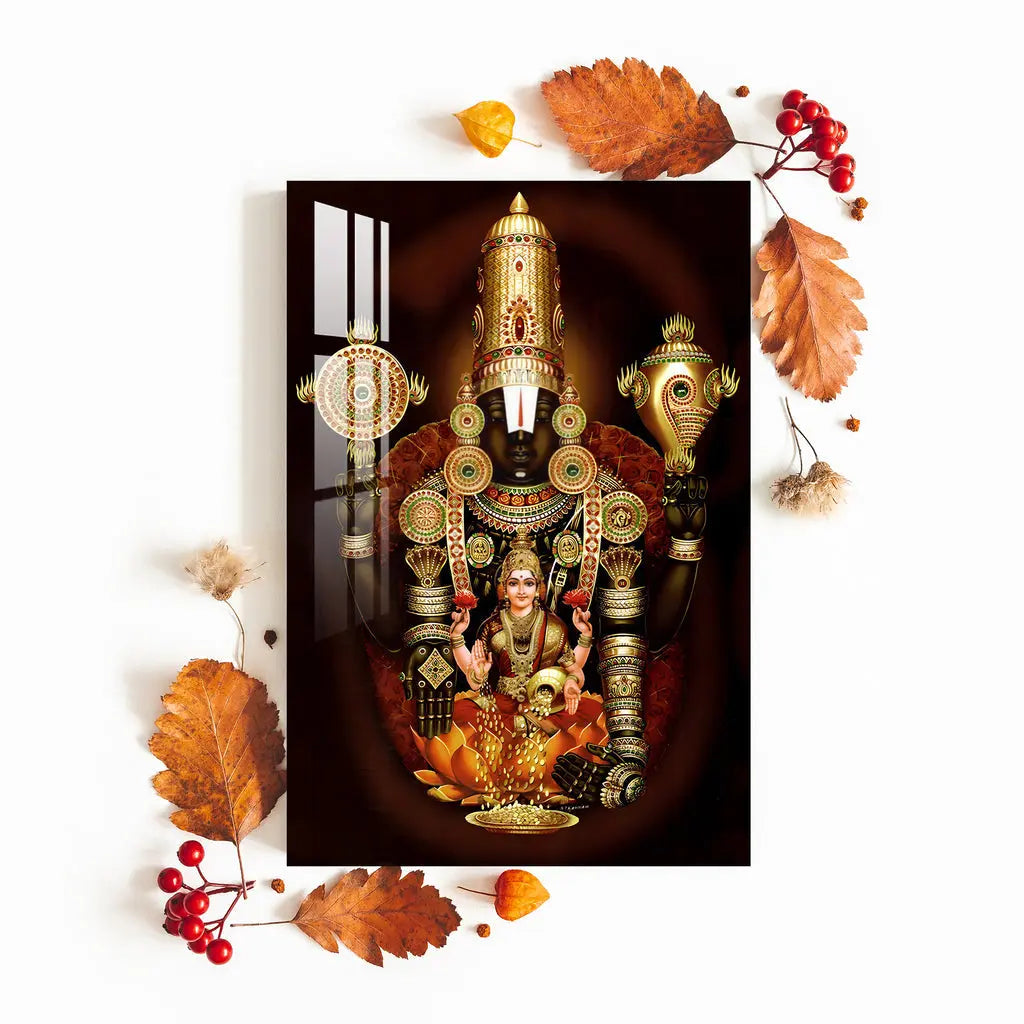 Lord Venkateswara Swamy Acrylic Wall art DECORMANTRA