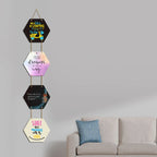 TRUEFAB Positive Quotes Wooden Wall Hanger for Home|Office|Living Room|Gift HARSHITA CRAFT