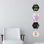 TRUEFAB Positive Quotes Wooden Wall Hanger for Home|Office|Living Room|Gift HARSHITA CRAFT