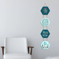 Rise and Shine Quotes Wooden Wall Hanger for Home|Office|Living Room|Gift - Harshita Craft