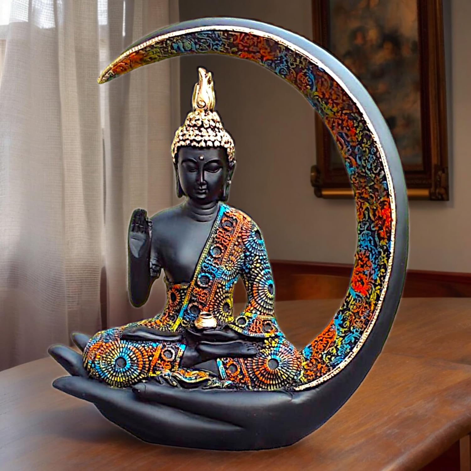 Moon Buddha Idol 