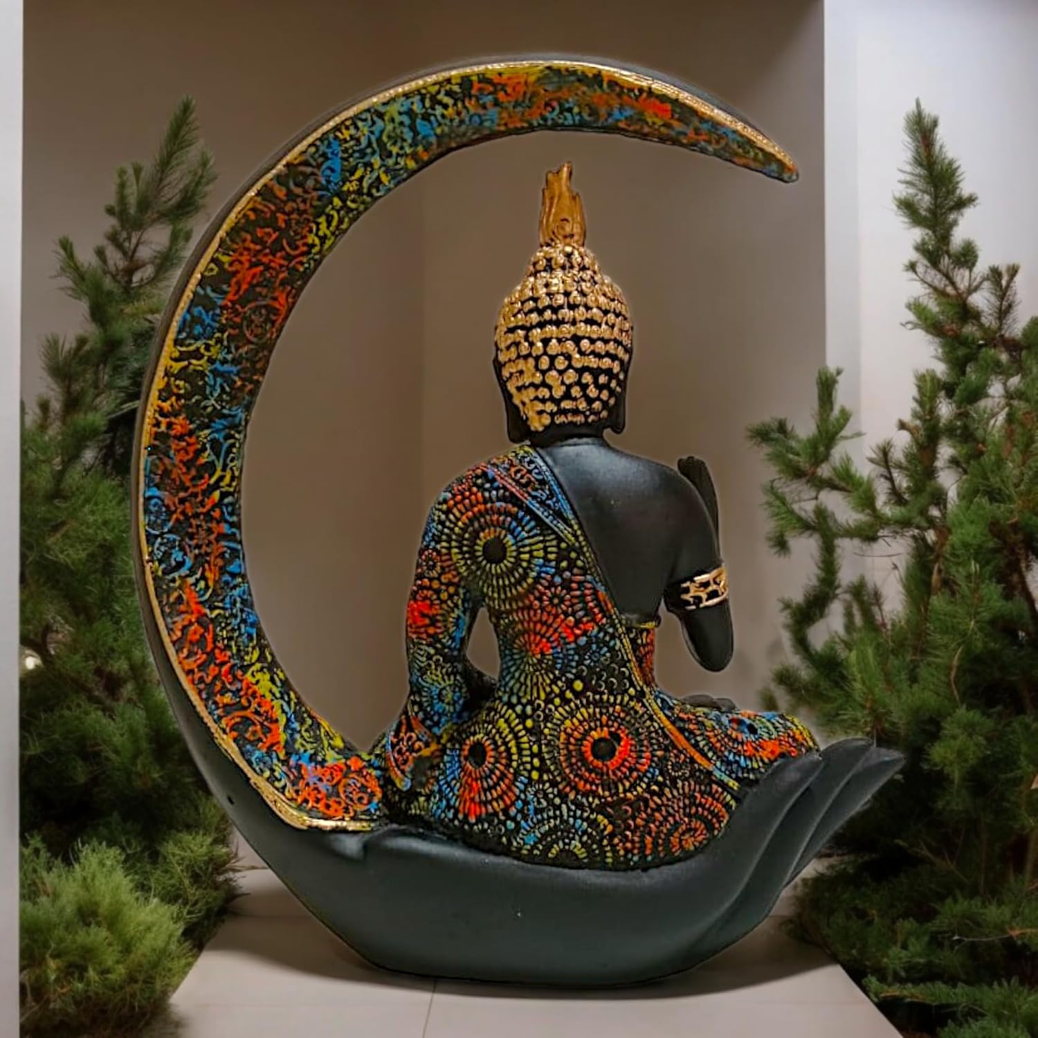 Moon Buddha Idol 