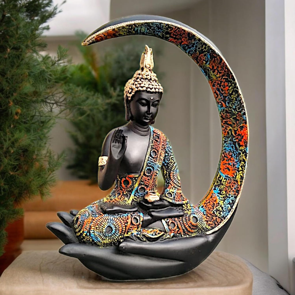 Moon Buddha Idol 