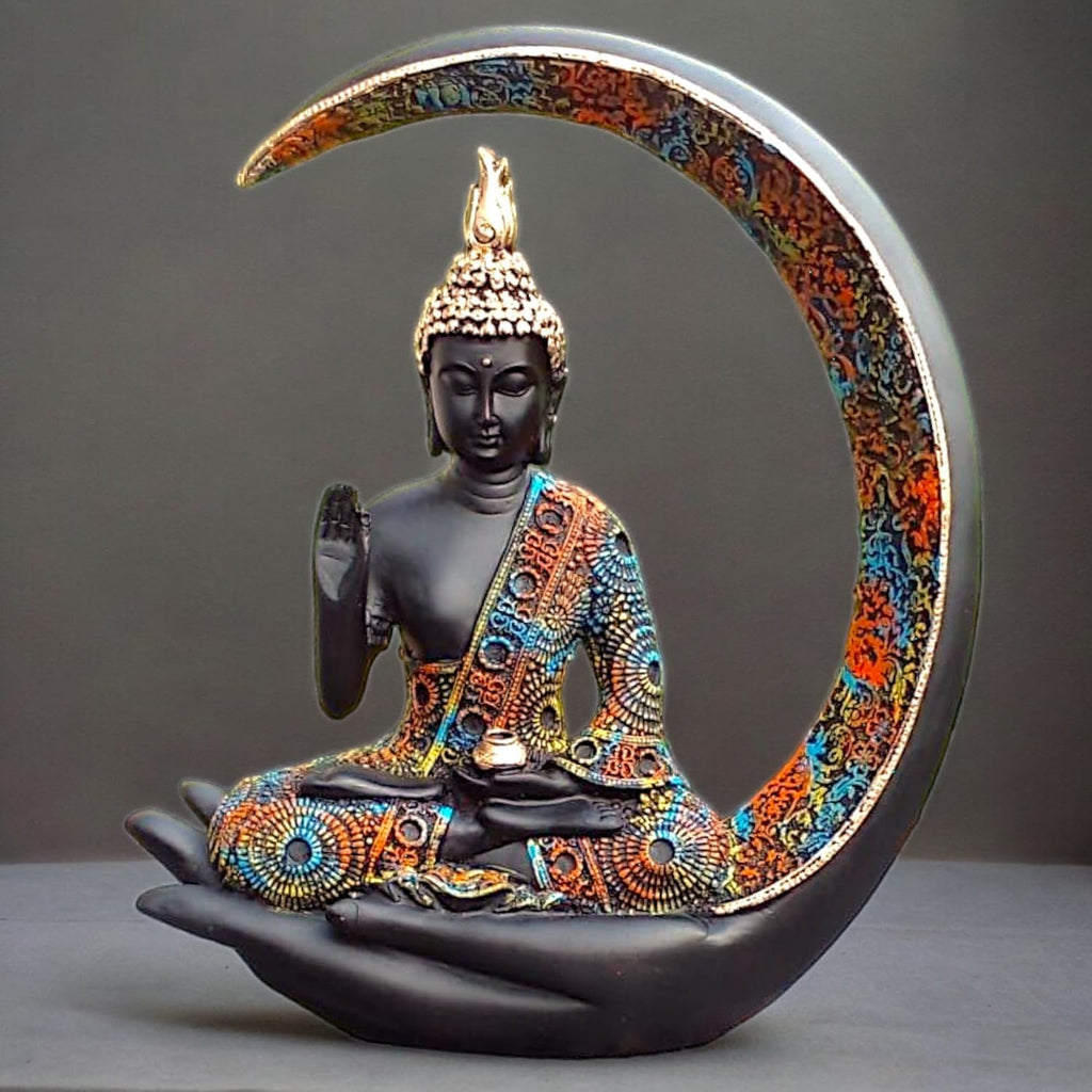Moon Buddha Idol 