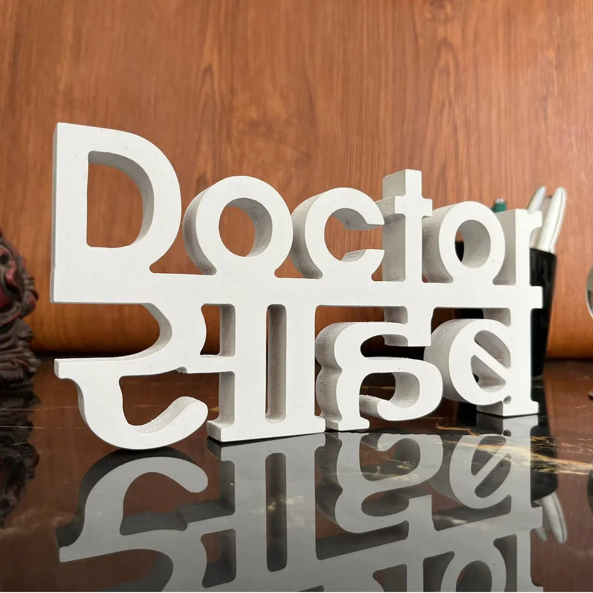 Doctor Sahib Blue Aesthetic Table Decor - Harshita Craft