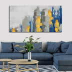 Beautiful Color Abstract Art Design Premium Canvas Wall Painting Decor Mantra
