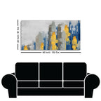 Beautiful Color Abstract Art Design Premium Canvas Wall Painting Decor Mantra
