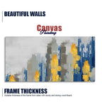 Beautiful Color Abstract Art Design Premium Canvas Wall Painting Decor Mantra