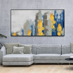 Beautiful Color Abstract Art Design Premium Canvas Wall Painting Decor Mantra