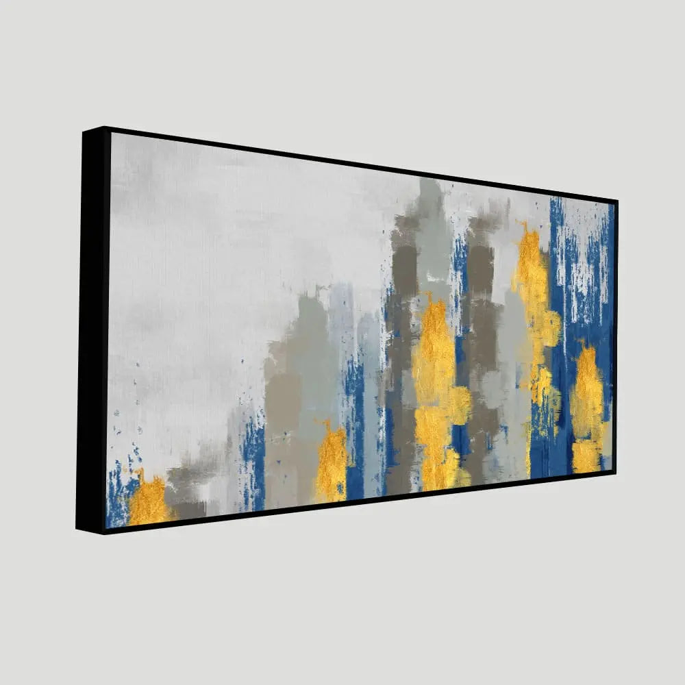 Beautiful Color Abstract Art Design Premium Canvas Wall Painting Decor Mantra