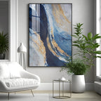 Ocean Magic Abstract Premium Acrylic Vertical Wall Art