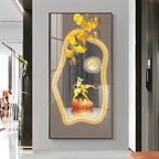 Elephant Equine Elegance Premium Acrylic Vertical Wall Art