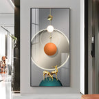 Elegant Entryway Premium Acrylic Vertical Wall Art