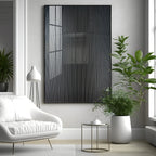 Grayscale Surface Premium Acrylic Vertical Wall Art