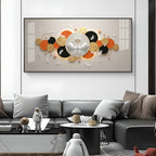 Pair Of White Swan Glass Finish Horizontal Wall Art
