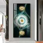 Evil Eye Theme Premium Acrylic Vertical Wall Art