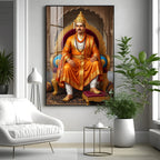Shri Basavanna Premium Acrylic Vertical Wall Art