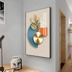 Blue Sphere Sentinel Premium Acrylic Vertical Wall Art