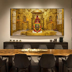 Somnath Temple Glass Finish Horizontal Wall Art