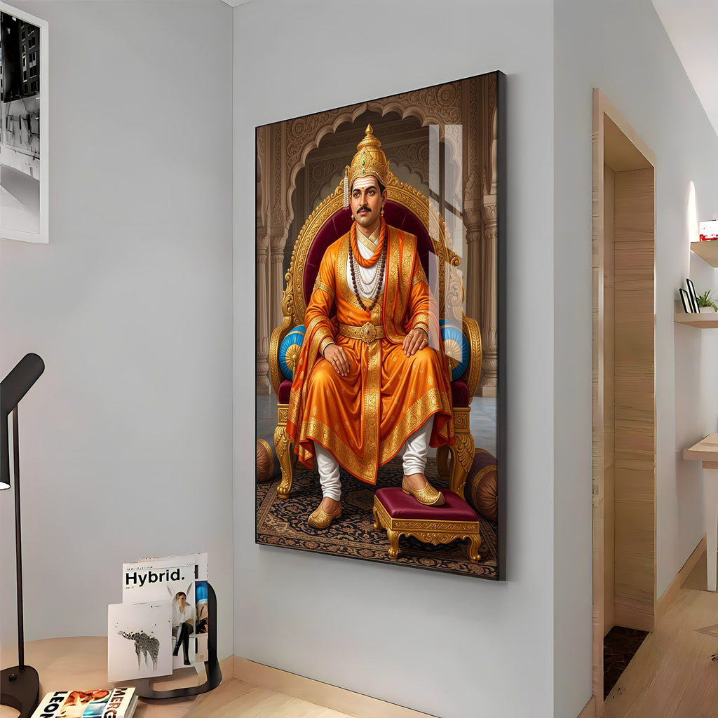 Shri Basavanna Premium Acrylic Vertical Wall Art