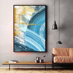 Celestial Wave Premium Acrylic Vertical Wall Art