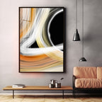 Vibrant Harmony Premium Acrylic Vertical Wall Art
