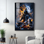 Shambhu Premium Acrylic Vertical Wall Art