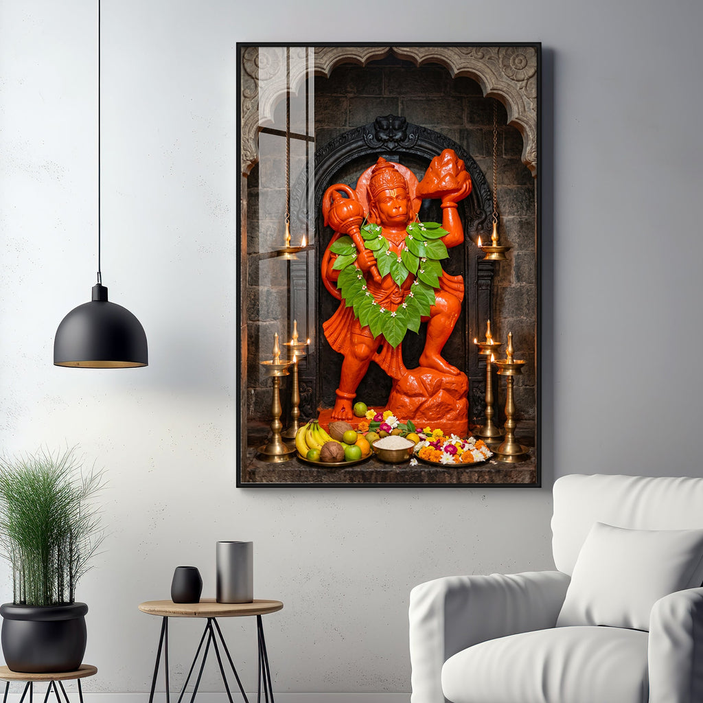 Lord Balaji Premium Acrylic Vertical Wall Art