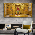 Somnath Temple Glass Finish Horizontal Wall Art