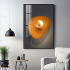 Abstract Geometry Piece Premium Acrylic Vertical Wall Art