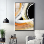 Vibrant Harmony Premium Acrylic Vertical Wall Art
